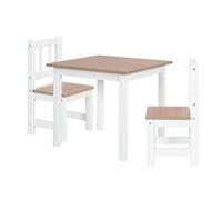 Ensemble table et 2 chaises Woody