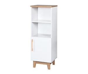 roba Étagère Debout 'Finn', Blanche, étagère en Bois pour Chambre de bébé/Enfant, Technologie Soft Close, mobilier pour bébé/Enfant