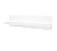 roba Étagère Murale pour Chambre Enfant - 90 cm - Étagère Décorative en Bois - Design Arrondi - Blanc