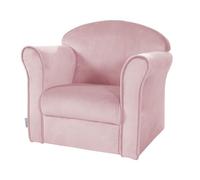 Roba Fauteuil Bébé En Velours Lil Sofa - Fauteuil Club Pour Enfant - Assise Confortable - Avec Accoudoirs - Rose Rose