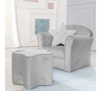 ROBA Fauteuil enfant Gris argenté