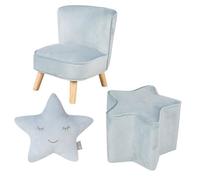 Roba Lil Sofa Siège pour enfant composé de canapés pour enfants, fauteuil pour enfants, coussin décoratif Wolke