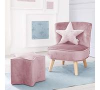 Roba Lil Sofa Siège pour enfant composé de canapés pour enfants, fauteuil pour enfants, coussin décoratif Wolke