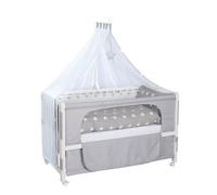 ROBA Lit Cododo Complet ""Little Stars"" 60x120 cm avec 4 roues à freins
