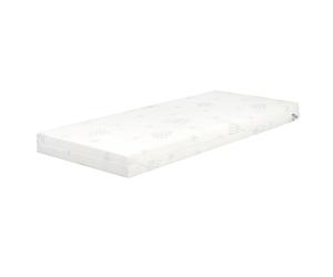 roba Matelas enroulable COMFORT AIR ROLL 70x140 cm safe asleep® Protect - Matelas bébé avec protection imperméable, respirant, mousse perforée, housse amovible - Blanc