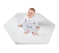 Matelas De Parc Bébé Respirant Et Déhoussable Safe Asleep® Blanc - Hexagonal TU