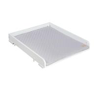 roba Plateau à langer avec matelas à langer soft 'roba Style' gris argenté, support pour machine à laver