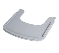 Roba Plateau de chaise haute Sit Up Flex — Amovible, compatible harnais de sécurité — Gris