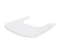 roba Plateau Repas en Plastique - Extension & Accessoire pour Chaises Hautes Sit Up Flex, Liv Up & Born Up - Compatible avec Harnais et Coussins - Fixation Rapide - Nettoyage Facile - Blanc