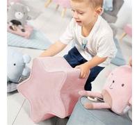 roba Pouf en forme d'étoile pour enfants Rose mauve Rose G