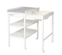 roba Combinaison de bain et à langer 'Baby Pool' avec matelas à langer 'roba style gris', baignoire extensible, blanc