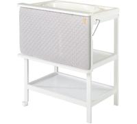 roba Combinaison de bain et à langer 'Baby Pool' avec plan à langer pivotant 'roba style gris', blanc, 2 roulettes