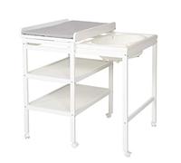 roba Combinaison de bain et à langer 'Baby Pool' avec matelas à langer 'roba style gris', baignoire extensible, blanc