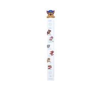 roba Paw Patrol Toise Murale en Bois pour Enfants - Échelle de 70 cm Jusqu'à 150 cm - Règle de Mesure et Décoration pour Chambre de Garçons - Motif Chien - Bleu-Gris/Blanc