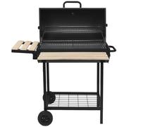 Robby barbecue à charbon 76x33.5cm avec chariot