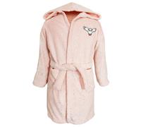 Robe De Chambre Brodée À Capuche, Harry Potter Hedwige Rose Clair 10/12A