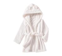 Robe De Chambre Enfant Peignoir Unisexe à Capuche pour Bébé Garçon et Fille (12 mois-8 ans) en Flanelle Doux et Léger Peignoir Polaire Enfant Sortie De Bain Bebe Idéal pour les Cadeaux de Noël