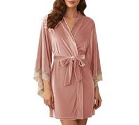 Robe De Chambre Femme Moelleuse Peignoir Taille Noël Couple Personne Médicale Up Pantalon Cocooning Mamie Fines Vache Douce Anciennes Peignoirfemme Arriere Boxe Fourrure Integrale Canard