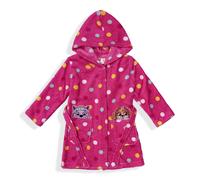 Robe De Chambre Fille Paw Patrol En Polaire Avec Capuche Broderie Et Poches 5928
