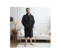 Robe de chambre polaire Le Boss noire pour homme