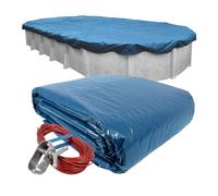 Robelle 321218-4 Dura-Guard Winter Coque pour 12 5,5 m la Piscine Hors-Sol Ovale 18' x 24' Oval Pool 01 - Super