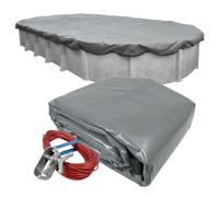 Robelle 321218-4 Dura-Guard Winter Coque pour 12 5,5 m la Piscine Hors-Sol Ovale 18' x 33' Oval Pool 07 - Ultra