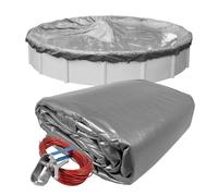 Robelle 3324-4 Bâche d'hiver pour Piscine Hors Sol Platine 7,3 m
