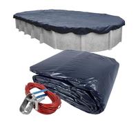 Robelle 361530 Bâche d'hiver pour Piscine Hors Sol Ovale de 4,6 x 9,1 m