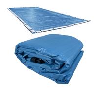 Robelle 542040R-ROB Bâche d'hiver en Maille Bleue pour Piscine creusée 6,1 x 12,2 m