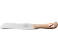 Robert Herder Couteau à pain "Hamburger" - Manche en bois de hêtre - Acier inoxydable 18,2cm