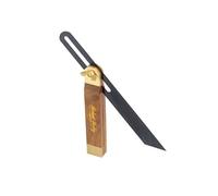 Robert Sorby Select Fausse équerre de menuisier 230 mm 9", lame acier ressort, corps bois teinté palissandre, vis laiton