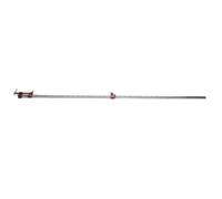 Robert Sorby Select Serre-joint à pompe 1676 mm 66", extra robuste, rail acier, 500 kg force de serrage, mâchoires parallèles, vis Acme double filet