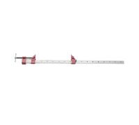 Robert Sorby Select Serre-joint à pompe 762 mm 30", extra robuste, rail acier, 500 kg force de serrage, mâchoires parallèles, vis Acme double filet