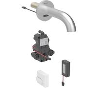 Robi Piave mont. mural alim pile module encastré avec mitigeur L17 Inox - GEBERIT 116.264.SN.1