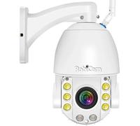 RobiCam, X36, caméra avec zoom optique 36x, ICSEE PTZ, Wi-Fi, carte mémoire, 360 degrés, étanche, boîtier métallique antichoc
