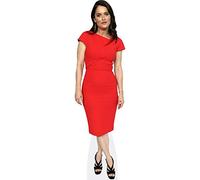 Robin Tunney (Red Dress) Silhouette en Carton Taille Mini