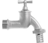 Robinet ; 1/2" MS Cr mat avec raccords