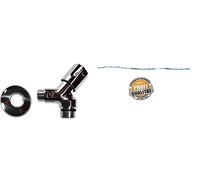 'Robinet 1/2 raccordement Accessoires de montage "connecteur avec clapet anti-retour, aérateur, rosace, chromé, source de Malt