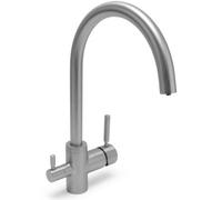 Robinet 3 voies BR301 - Nickel brossé