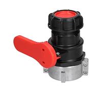 Robinet à Bille Adaptateur IBC avec Longue Durée de Vie pour Réservoirs de Stockage de Liquides, Conception à Filetage Grossier Facile à Utiliser, Taille DN50, 1 unité