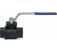 Robinet à bille en acier Valpres 2 pièces Robuste 1"PN64 TA-Luft voll.DG C228 Filetage intérieur Levier, 1 pièce.