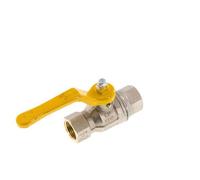 Robinet à bille en laiton à 2 voies pour gaz Rp 1/2 pouce