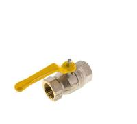 Robinet à bille en laiton à 2 voies pour gaz Rp 1 pouce
