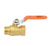 Robinet à Bille pour Tuyau en Laiton 3/4 "BSP DN20 Robinet à Bille à Filetage mâle et Femelle Robinet à Bille à Double Direction à Levier d'arrêt