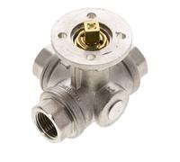 Robinet à boisseau spherique 3 voies en T G1/2'', laiton ISO-Top 40bar - BL3BAT