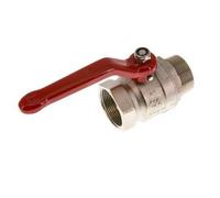 Robinet à boisseau sphérique à 2 voies en laiton, mâle à femelle R/Rp 1-1/2 inch Compact PN 25