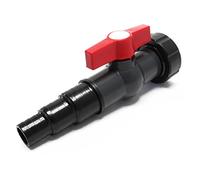 Robinet à boisseau sphérique avec Bague d'étanchéité Ø58mm & Embout à étages 25mm/31mm/38mm