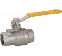 Robinet à boisseau sphérique BEE 1" IG 1.4408 DVGW, 2 pièces, PN40, PTFE / Viton, 1 pièce.