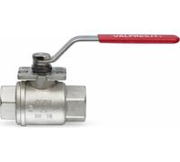 Robinet à boisseau sphérique en acier inoxydable Valpres 700061 1" 2 pièces IGxIG Fire-Safe Atex 1.4408 PN105, 1 pièce.