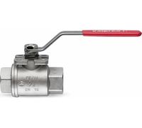 Robinet à boisseau sphérique en acier inoxydable Valpres 700061 3/4" 2 pièces IGxIG Fire-Safe Atex 1.4408 PN105, 1 pièce.